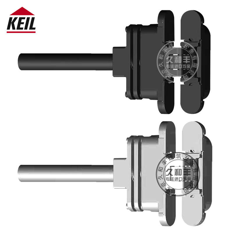 德国keil隐形闭门器液压缓冲关门装置家用关门器自动闭门弹簧回弹