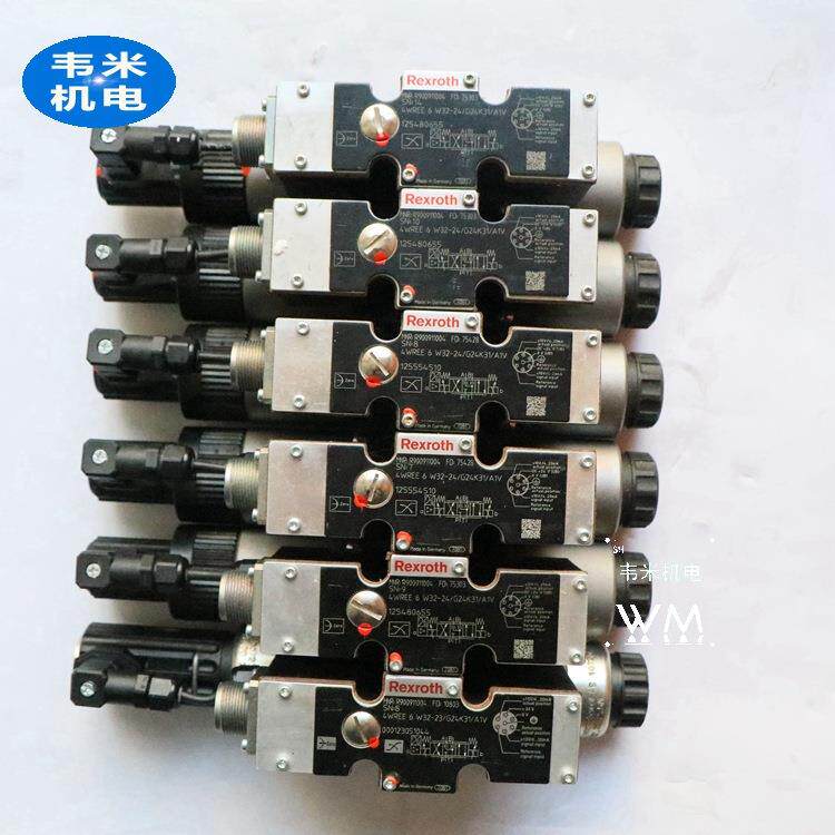 力士乐伺服阀R901027808 4WSE2EM10-5X/45B9T315K31EV电磁阀