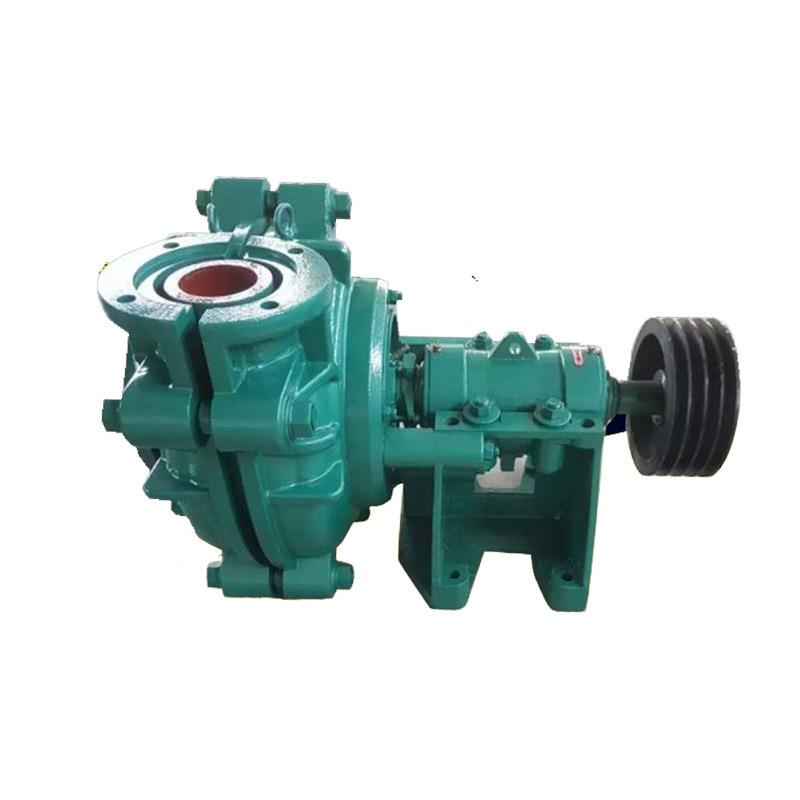 3/2CAH卧式尾矿污泥水泵380V高铬合金砂浆抽自吸泵沙泵清淤渣浆泵