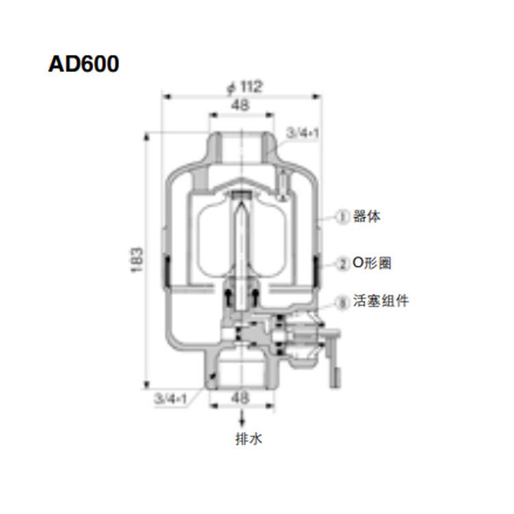 SMC耐埃、651锈性强自动排水A器A抗D402-02尘AD402-03D600-06
