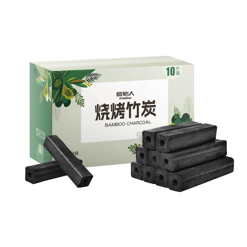 木炭烧烤碳专用果木炭无烟家用速燃炭机制竹炭碳块炭块碳烤炉室内