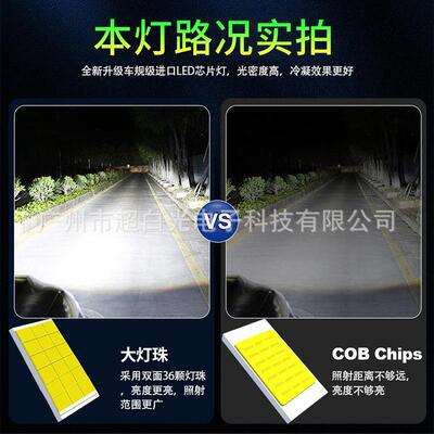 1：1汽车LED大灯直插式D2S D4S LED灯泡替换原装氙气灯泡30芯灯珠