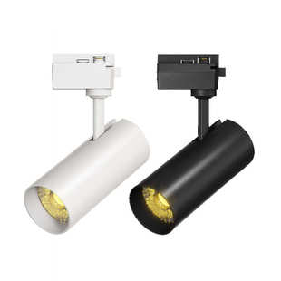 COB轨道灯高亮20W30W足瓦店铺背景墙商用服装 导轨灯聚光灯 店明装