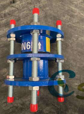 Q235材质传力接头VSSJAF双法兰传力伸缩节调节管路长短用