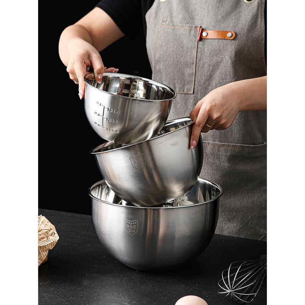 烘焙专用打蛋盆304不锈钢食品级和面加深蛋清打发容器带刻度厨房,餐饮具,盆,淘宝优惠券,粉丝福利购,淘宝优惠卷
