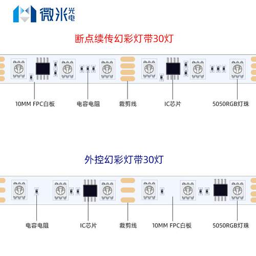 客厅性灯吊幻彩灯带d装饰自粘贴片超薄高亮线le顶灯带条套管防水