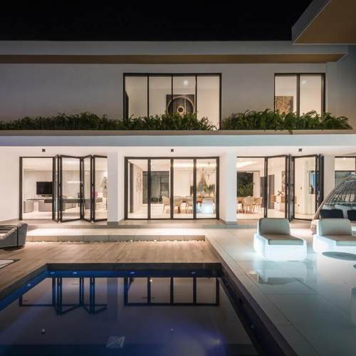 湖铝合金移门门轻奢重型折OVZ叠门吊南趟阳台门门活动包安装隔音