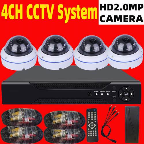 4ch Full HD CCTV 4CH AHD KIT 监控套装 安防监控