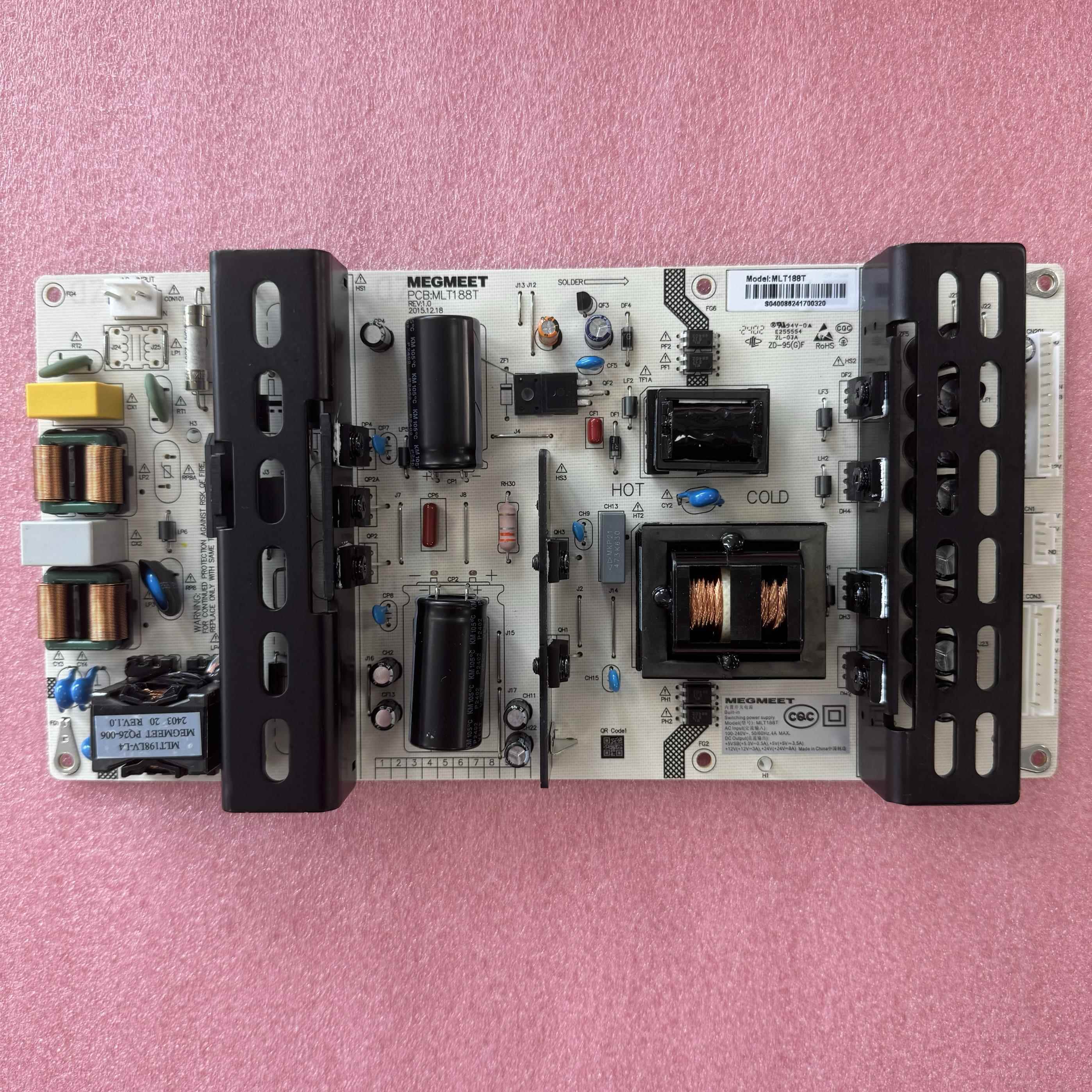 全新MEGMEET电源板 麦格米特 拼接屏内置开关电源 型号MLT188T