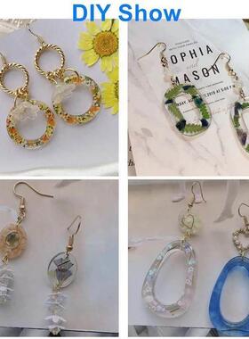Earring Pendants Resin Molds Silicone Mold for DIY UV Epoxy