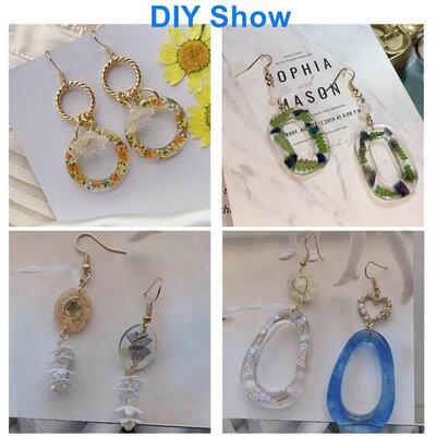 Earring Pendants Resin Molds Silicone Mold for DIY UV Epoxy