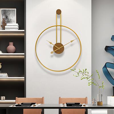 铁艺挂表西班牙挂A0166钟艺墙壁时钟式客家用术装饰钟表壁厅挂石