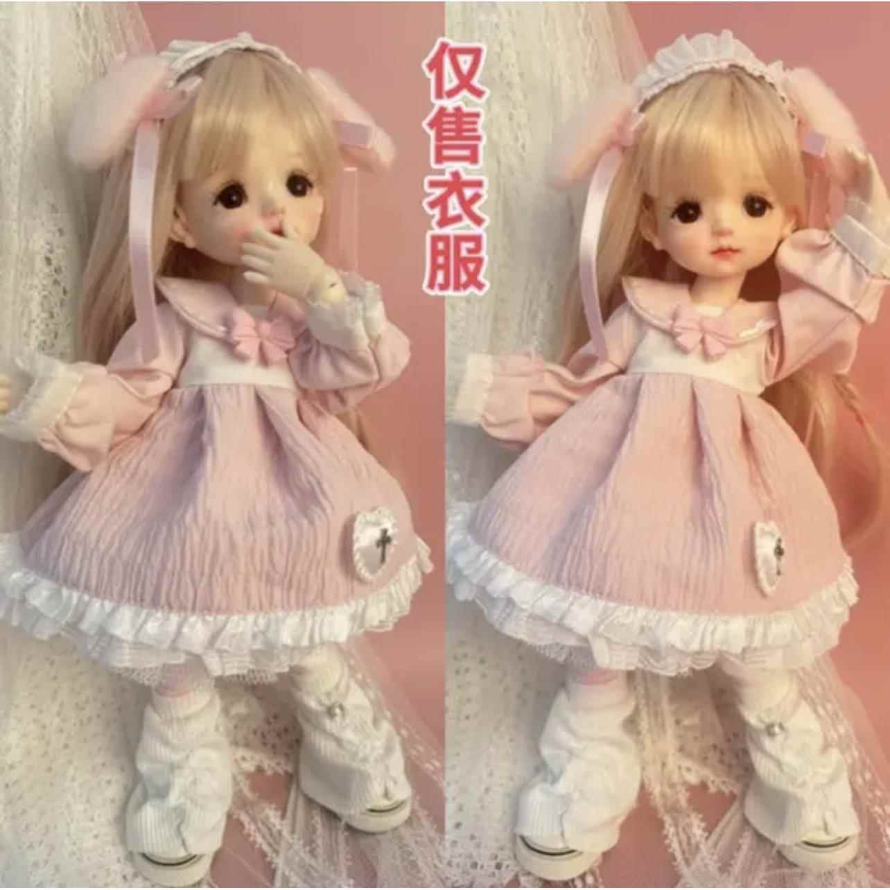 【只售衣服】6分bjd30厘米鬼妈妈娃衣连衣裙套装卫衣裤子娃娃衣服