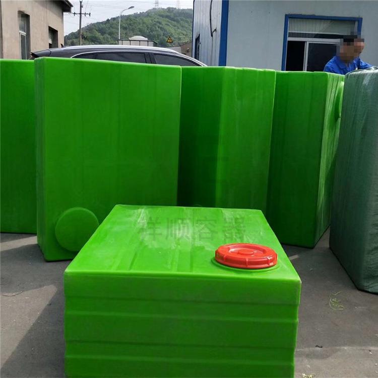 500L卧式弥雾机水桶炮雾机供水箱打药桶喷雾机绿色塑料pe水罐
