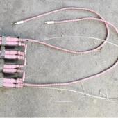 1000℃ 工作温度为0 应用多种热处理领域 加热器 弹簧式