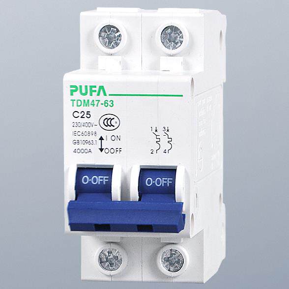 TDM47-63空气开关1P2P3PC6C10C16C25C32C40C63C20A小型交流断路器