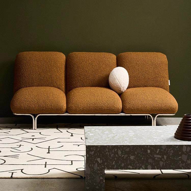 单人沙发椅中古风单椅极简网红设计师款阳台卧室轻奢民宿双人沙发