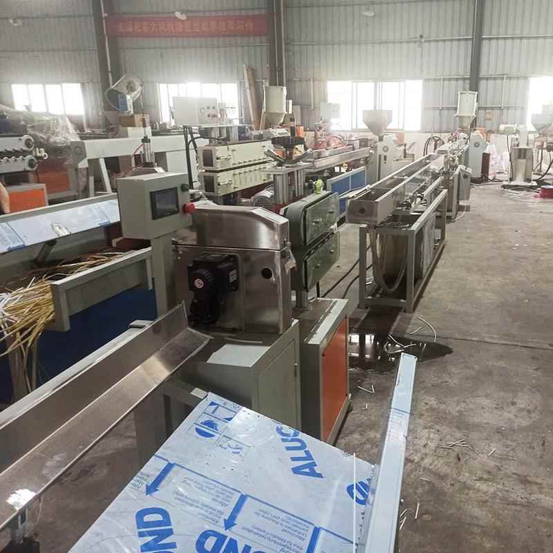 VC焊挤出机ABS丝焊条焊丝PULX-55LWPVC焊条焊丝生产线设备