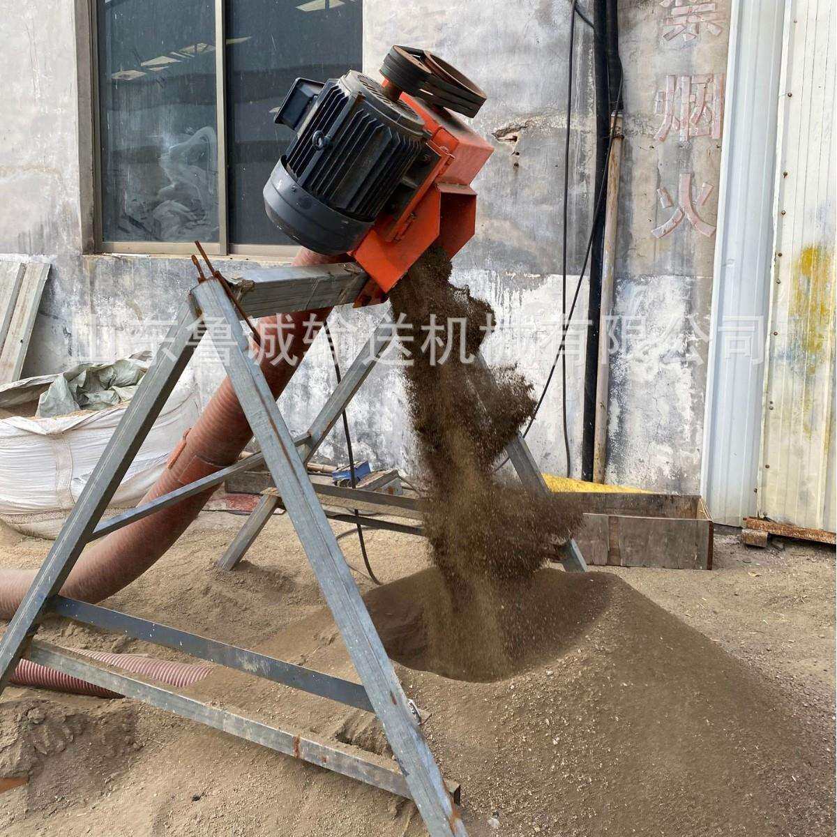 源头工厂软管螺旋绞龙吸沙机小型提升上料输送石子水泥粉钙粉颗粒