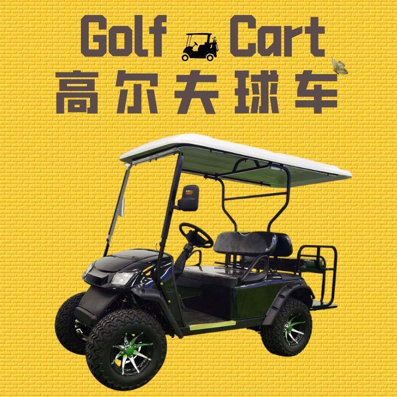 电动高尔夫球车老年代步车景区旅游车电动观光车四轮巡逻车