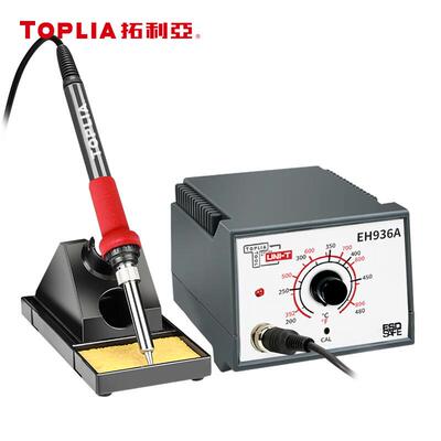 拓利亚(TOPLIA)EH936A经济型温控焊台可调温焊台电烙铁套装60W