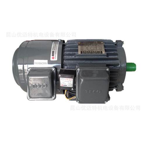 台弯原装东元AEEF3-100L2HP4P380V2.2KW三相立式卧式刹车电机马达