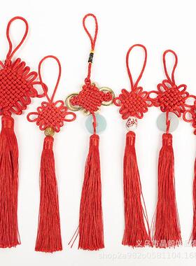 4号线中国结绳子编织绳diy手工儿童手工编织汽车挂件粗绳子藏式