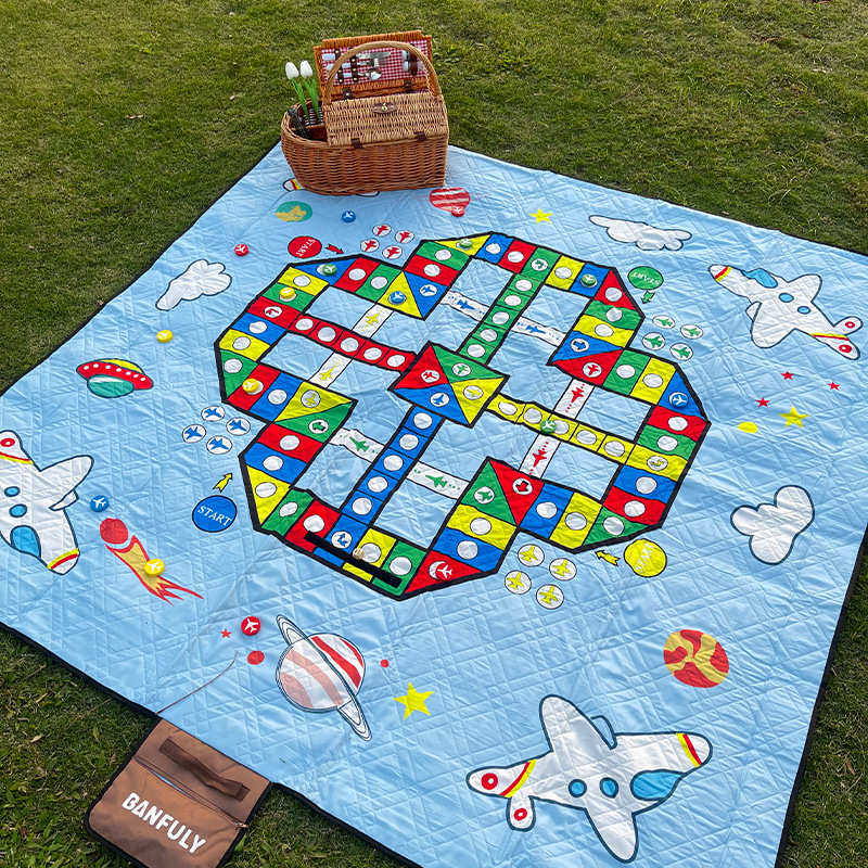 野餐垫防潮垫加厚春游郊游垫子户外露营野营沙滩野炊批发