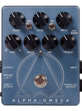 现货Darkglass AOU B7K X Ultra Vintage 贝斯失真前级单块效果器