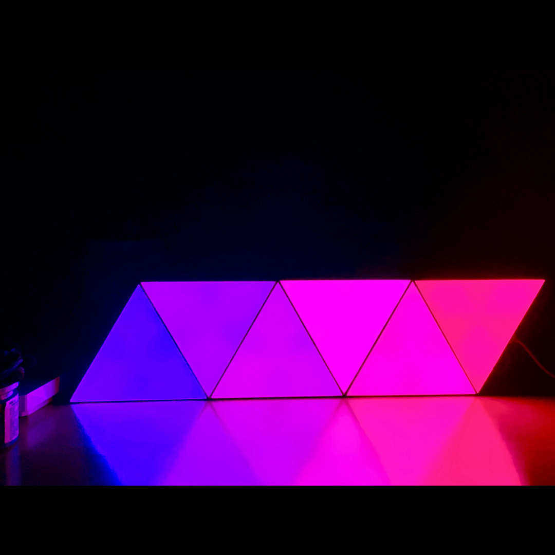 专利声控音乐灯音控七彩大款三角形幻彩灯三角LED装饰拾音灯,家装灯饰光源,其它灯具灯饰,淘宝优惠券,粉丝福利购,淘宝优惠卷