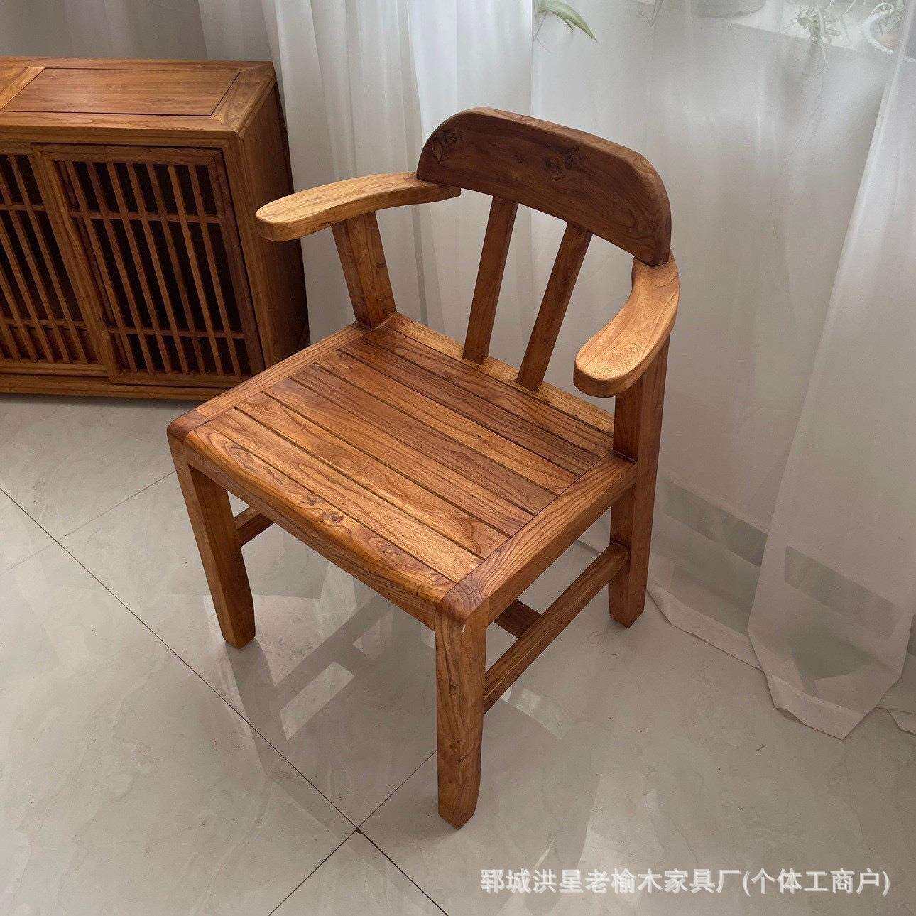 老榆木桌子复古茶桌实木桌子书桌餐桌吧台长桌阳台桌民宿家用椅子