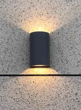 户外G-1102防壁现代简约室外楼梯水别庭院阳台门前灯双头墅上下洗