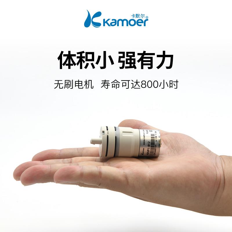 卡默尔真空泵 12v无刷电机压缩机24伏负压泵调速抽气泵6V小隔膜泵