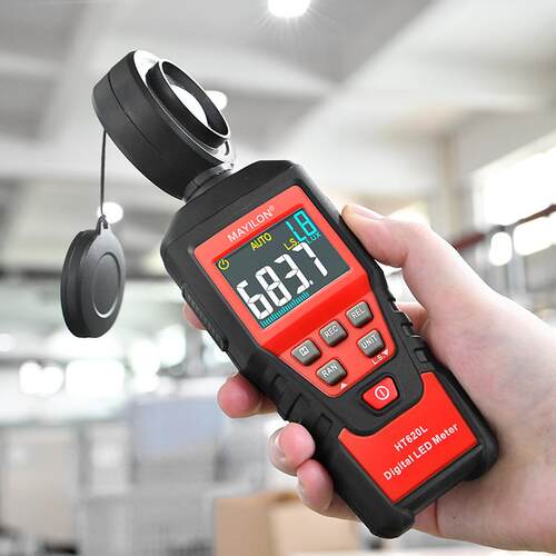 麦仪龙照度计高精度数字测光仪便携式HT620HT620L低光数显荧光