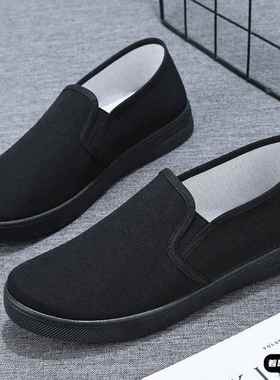 上班鞋防静电布鞋女款无尘车间工鞋软底工厂男女通用无尘防尘鞋子