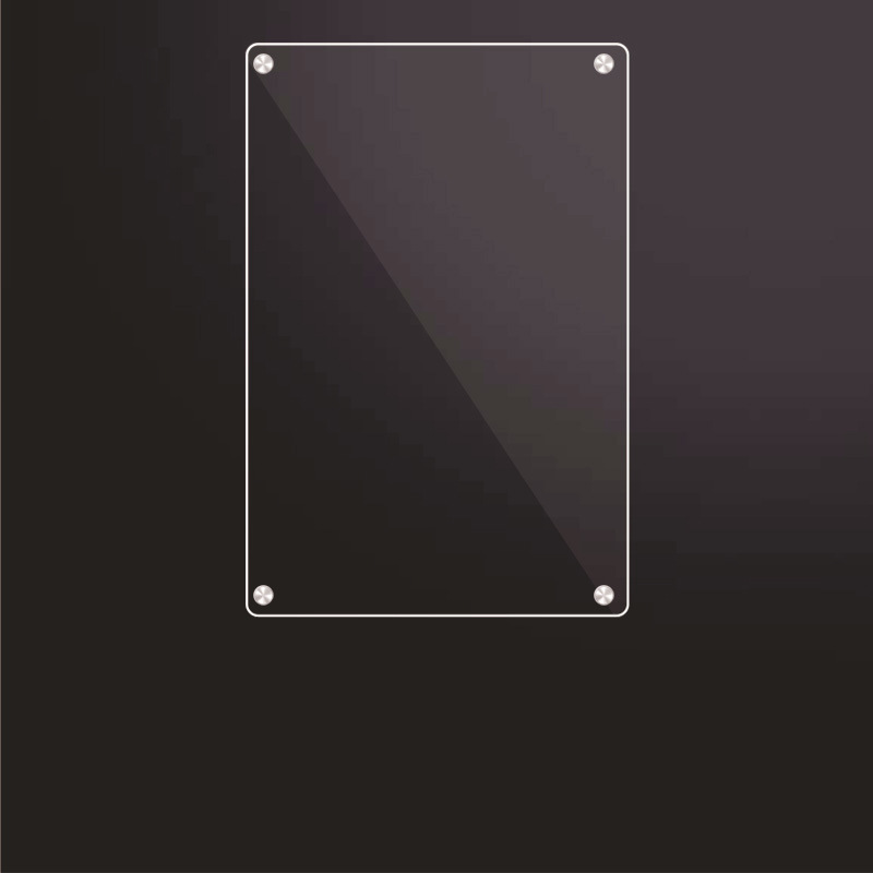 亚克力冰箱贴留言板磁性展示贴