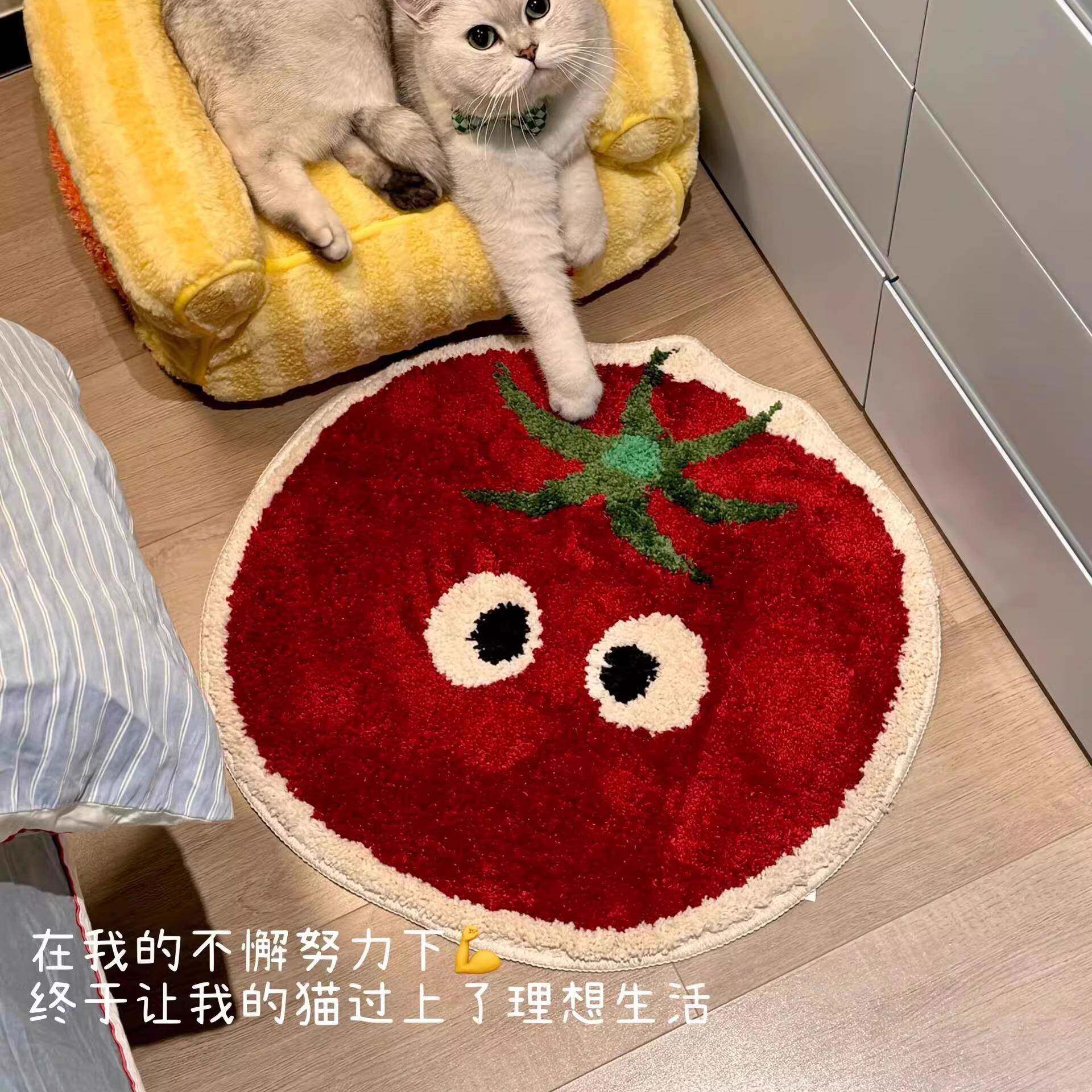 浴室吸水地垫防滑垫卡通装饰卫生间门口地毯淋浴卫浴卧室脚垫垫子