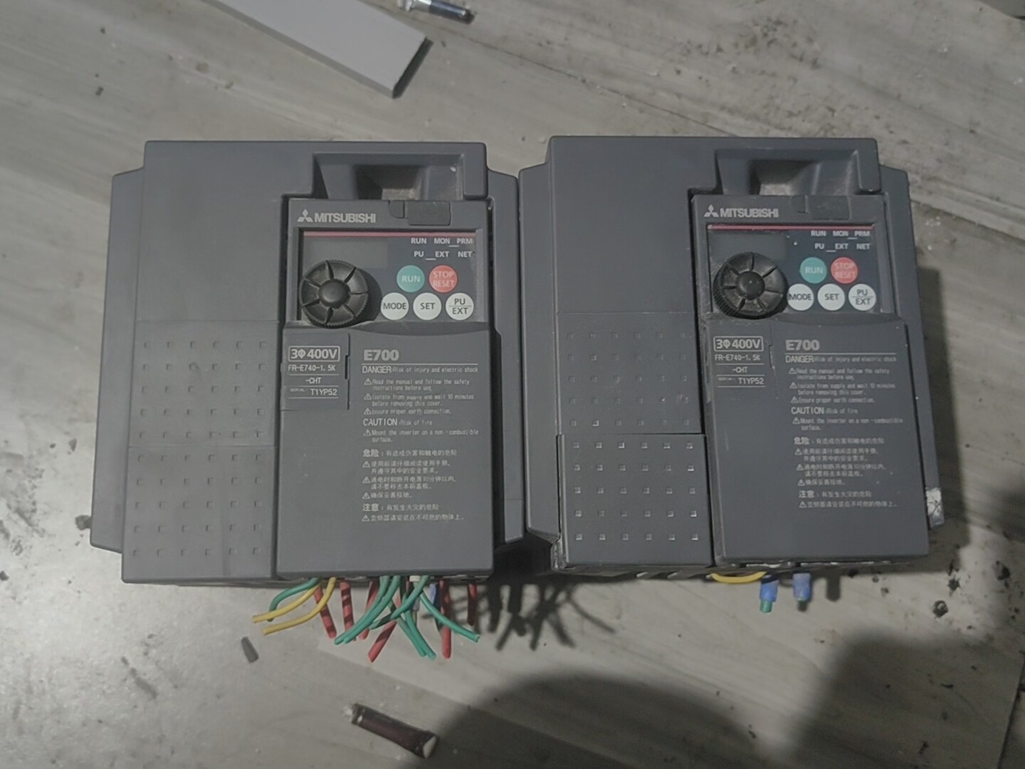 三凌变盆器，FR-E740-1.5K-CHT，功能包好实物如