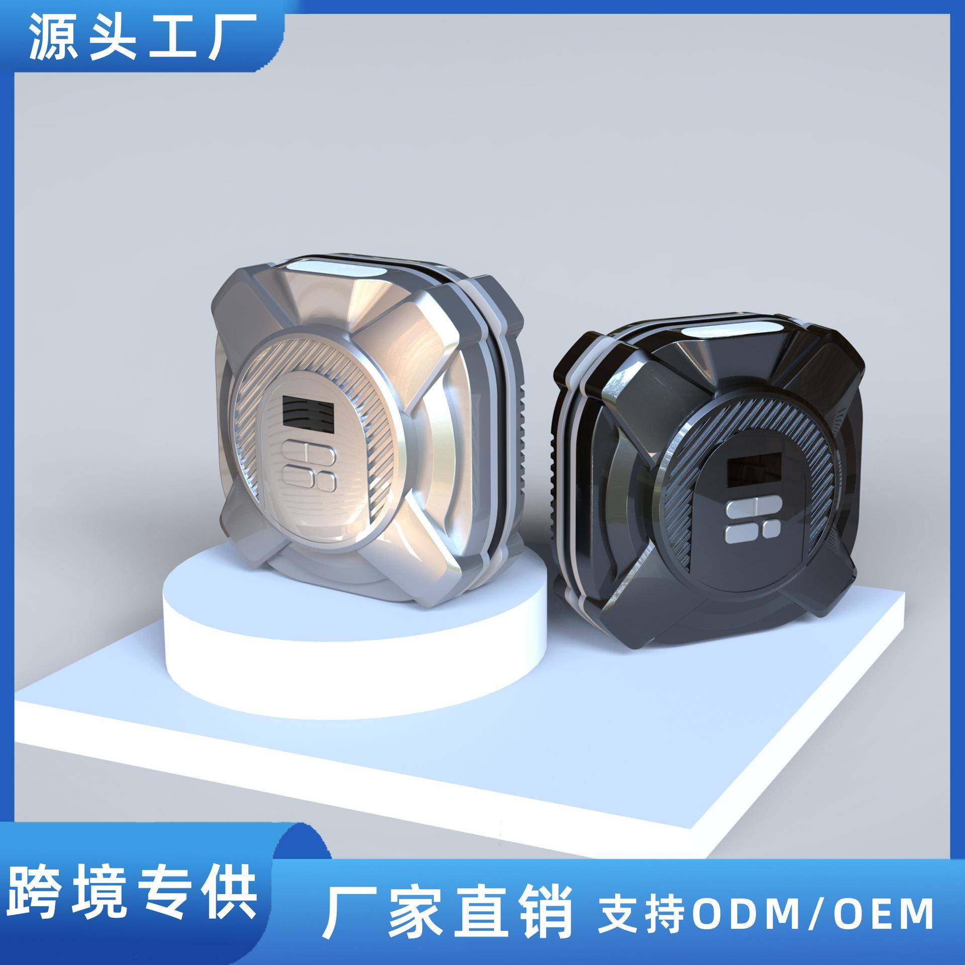 车载充气泵汽车高压照明电动无线数显设定胎压充电打气泵智能数显