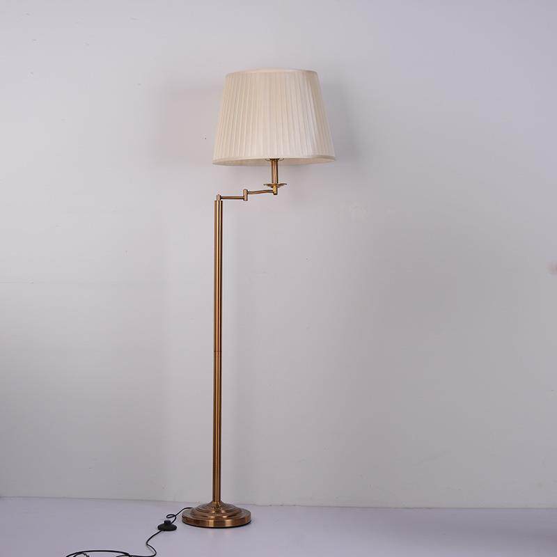 美式复古落地灯客厅卧室床头高级设计感轻奢欧式沙发旁边摆件地灯