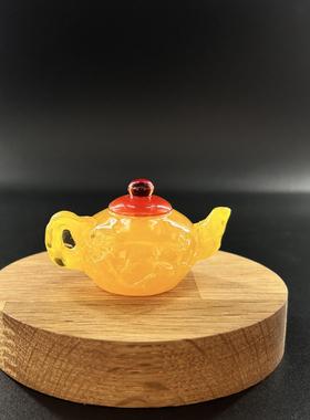 工艺品文玩代蜜荧光赢钱装饰摆件