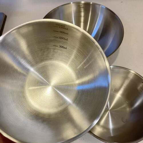 特厚316不锈钢料理盆304打蛋碗和面盆沙拉冷面凉拌水果烘焙家用碗
