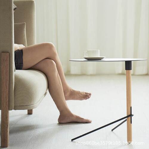 造心家具|简约现代沙发咖啡桌 北欧异形创意金属边几Side Table