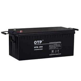 6FM 免维护电瓶 12V200AH 质保三年 APC UPS电源蓄电池 200 OTP