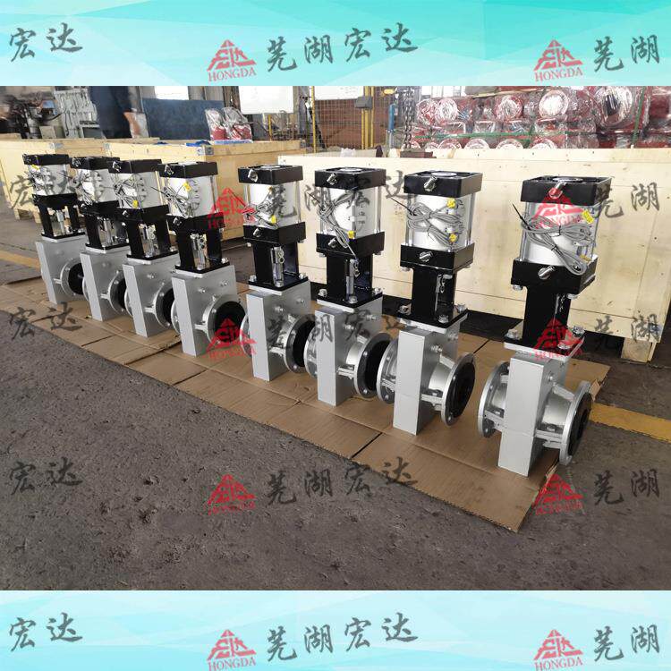 单作用气动管夹阀 耐酸碱 耐磨夹管阀 气动胶管阀矿浆耐磨