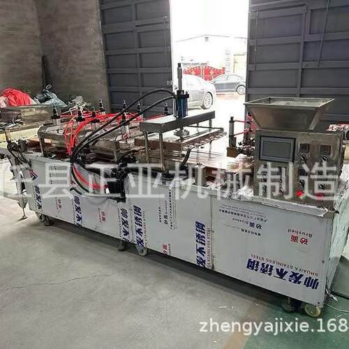 大型高产量40厘生米圆形饼机可烤ZEI产阿拉伯饼墨西哥卷肉厂家直