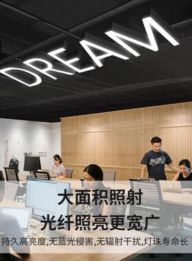 厂家供应LED字母灯店铺吸顶数字室健身房舞蹈室工业风创意造型灯