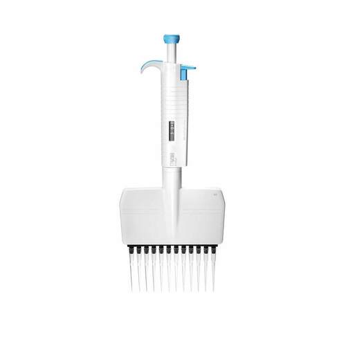 手动8道可调式移液器MicroPette Plus用于标准96孔板管嘴兼容