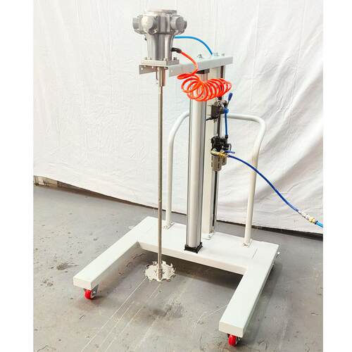 苏州万鑫达TCM5F-200L气动分散机 推车升降式 剪切 防爆型