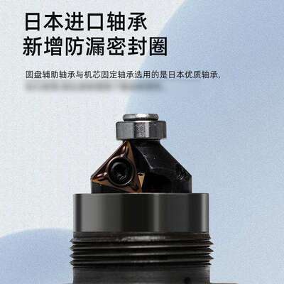 美日机床迷你气动倒角机小型手持式直角圆弧大模具工件去毛刺R100